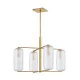 Pebble 4 Light Large Chandelier by Hudson Valley - 3474