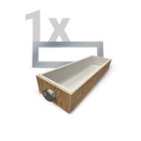 39 Inch Fire-Rated Box and Flush Mount Adapter Bundle by Eurofase Heating - Bundle-FMFB39