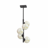 Giovanna 5 Light Pendant 17.25 Inch Tall and 10.5 Inch Wide by Dainolite - GVA-175P