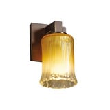 Veneto Luce Modular 1 Light Cylinder Gldc Wall Sconce by Justice Design - GLA-8921-16-GLDC
