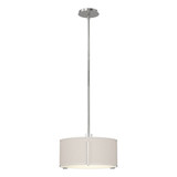Exos 3 Light Single Shade Large Pendant by Hubbardton Forge - 139600H