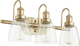 3 Light Vanity Light 22.5 Inch Wide by Quorum - 508-3