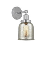 Bell 1 Light Mercury Glass Wall Sconce 10 Inch Tall by Innovations - 616-1W-G58
