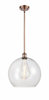 Athens 1 Light Contemporary Medium Pendant by Innovations - 516-1S-G12-14