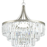 Glimmer 6 Light Large Pendant by Progress - P5346