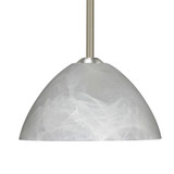 Tessa 1 Light Small Stem Pendant by Besa - 1TT-4201