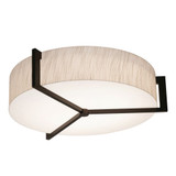 Apex 3 Light 17 Inch Wide Flush Mount by AFX - APF1524MB