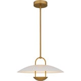 Bingham 14W LED Pendant 9.75 Inch Tall and 18 Inch Wide by Quoizel - BIN2818