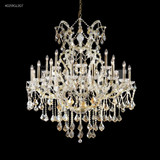 Maria Theresa 25 Light Oversized 2 Tier Chandelier by James Moder 40259GL - 40259GL
