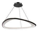 Oyster 38W 1 4CCT LED Pendant 0.75 Inch Tall and 33 Inch Wide by dweLED - PD-41433