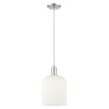 Bridal Veil 1 Light Cord Mini Pendant 13.5 Inch Tall by Innovations - 716-1P-G559-8