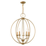 Arabella 5 Light Medium Chandelier by Livex - 40915