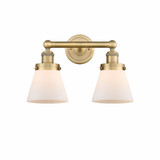 Cone 2 Light vintage Vanity Light by Innovations - 616-2W-CONE
