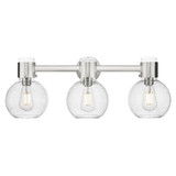 Lawton Sphere 3 Light Bath Vanity 24 Inch X 9.63 Inch Tall by Innovations - 464-3W-G464B-7