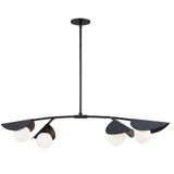 Emma 4 Light Oversized Pendant by Dainolite - EMM-414HP