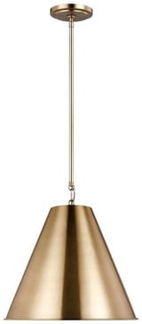 Gordon 1 Light Medium Pendant by Visual Comfort Studio - 6585101