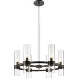 Datus 6 Light Chandelier In Restoration Style 13 x 26 Inches Wide by Z-Lite - 4008-6