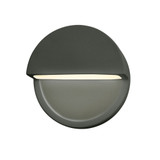 Ambiance 1 LED Light ADA Dome Outdoor Wall Mount by Justice Design - CER-5610W
