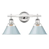 Orwell 2 Light Vanity Light by Golden - 3306-BA2