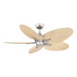 Islander DC 5 Narrow Oval Blade Ceiling Fan 52 Inch Wide by Fanimation - FPD3250-52NO