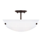 Kerrville 2 Light Semi Flush Convertible Pendant 15x10.5 In by Generation - 7715202