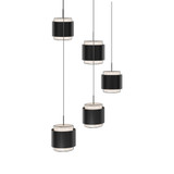 Banded 50W 5 4CCT LED Pendant 5 Inch Tall and 17 Inch Wide by dweLED - PD-68905R