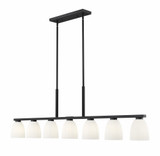Naya 7 Light Linear Chandelier 18.25 Inch Tall and 64 Inch Wide by Z Lite - 7518-7L