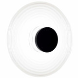 Windfeild 12W 1 LED White Glass Wall Sconce by Dainolite - WFD-1812LEDW-WH