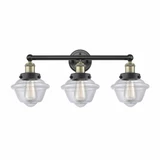 Oxford 3 Light Industrial Vanity Light 24.5 Inch Wide by Innovations - 616-3W-OX