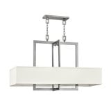 Hampton 4 Light Oversized Linear Chandelier by Hinkley - 3218