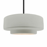 Radiance 1 Light Large Tier Rigid Pendant by Justice Design - CER-6545RIGID
