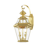 Georgetown 2 Light Outdoor Wall Lantern by Livex - 2261