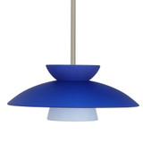 Trilo 15 1 Light Medium Stem Pendant by Besa - 1TT-4513