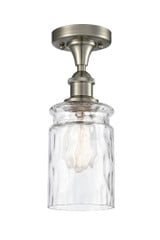 Candor 1 Light 4.75 Inch Wide Semi Flush Mount by Innovations - 516-1C-G352