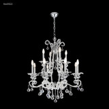 Pearl 12 Light Large Crystal Chandelier by James Moder - 96659-PEARL