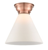 Cone 1 Light 12 Inch Wide Flush Mount by Innovations - 623-1F-G4L-L