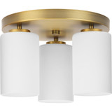 Cofield 3 Light 12 Inch Wide Contemporary Flush Mount by Progress - P350238