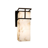 Alabaster Rocks Structure Large Outdoor Wall Mount by Justice Design - ALR-8646W