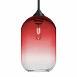 Omega 12 1 Light Small Stem Pendant by Besa - 1TT-OMEGA12
