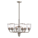 Lawrenceville 6 Light Large Chandelier by Livex - 40026