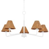 Issa 5 Light Oversized Chandelier by Mitzi - H704805-AGB