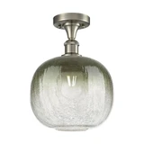 Brookhaven Sphere 1 Light Semi Flush Mount 13 X 10.5 Inch by Innovations - 516-1C-G481-10