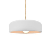 Radiance 1 Light Spire Pendant 3.75 Inch and 10 Inch Wide by Justice Design - CER-6571