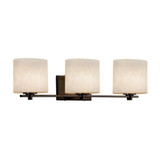 Clouds Era 3 Light Vanity Light 26.75 Inch Wide by Justice Design - CLD-8443-30