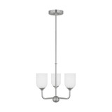 Emile 3 Light Small Chandelier by Generation Lighting - GLC1073