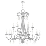 Daphne 18 Light Oversized Chandelier by Livex - 40870