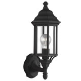 Sevier 1 Light Clear Glass Outdoor Wall Mount 16.25 Inch Tall by Generation - 8538701