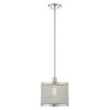 Industro 1 Light Small Pendant by Livex - 46212