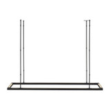 Stagger Halo 50W 1 LED Large Linear Pendant by Visual Comfort Modern - MDLS18727