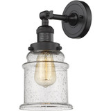 Canton 1 Light Industrial Wall Sconce 11 Inch Tall by Innovations - 203-G18